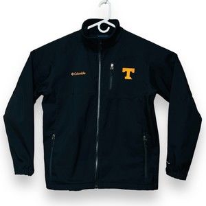 Columbia University of Tennessee Volunteers Jacket Black Sz Large Omni-Shield